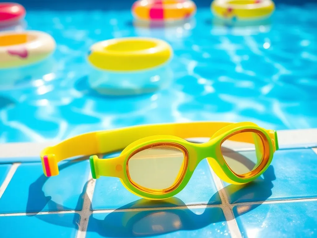 okulary do pływania dla dzieci