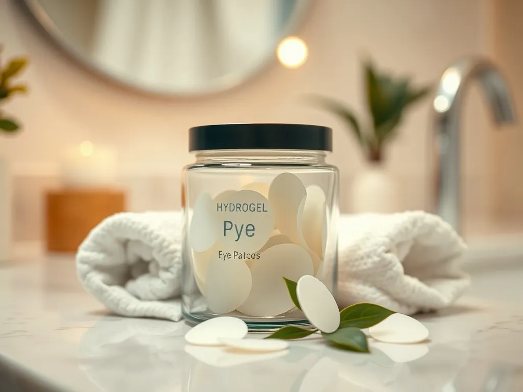 hydrożelowe płatki pod oczy
